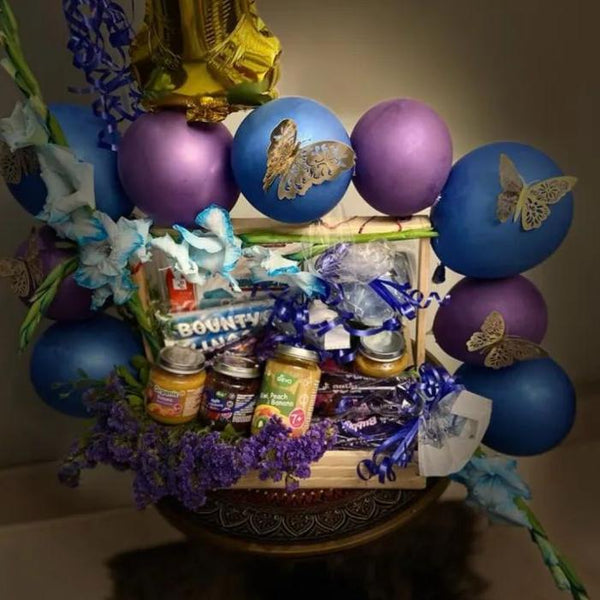 Birthday basket for a one year old